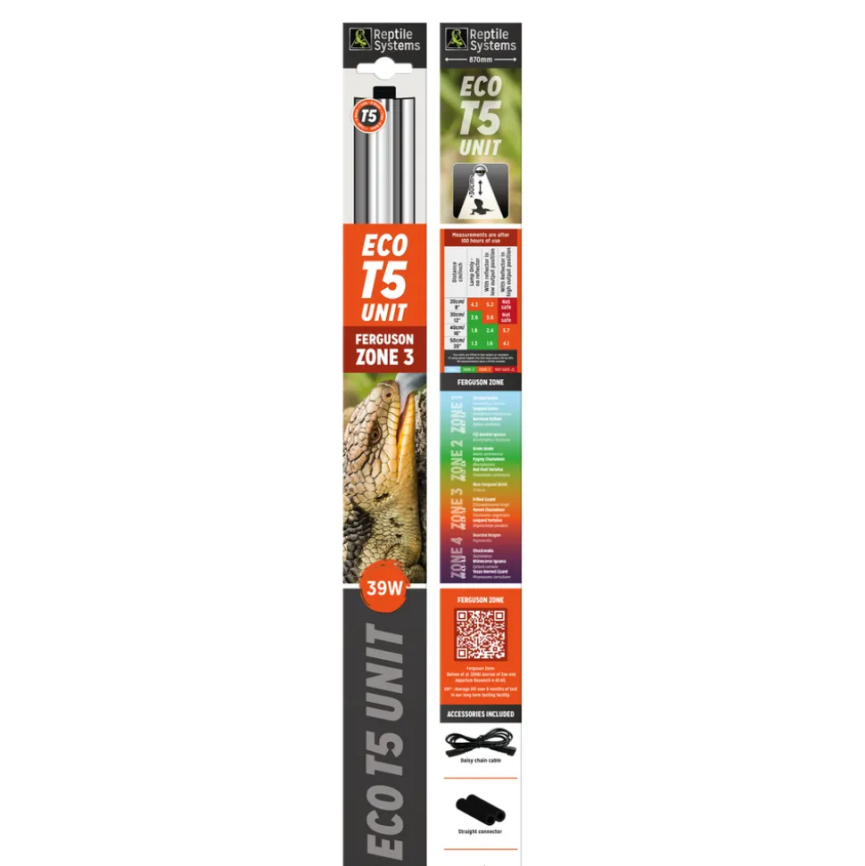 REPTILE SYSTEMS - Éclairage Eco T5 39w Zone 3