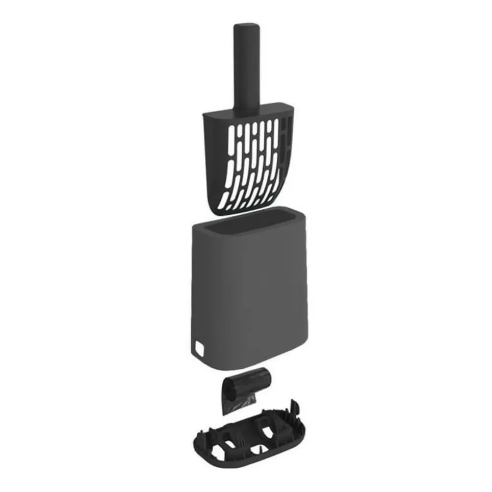 ROTHO MYPET - Pelle litiere avec support rotho mypet biala - anthracite