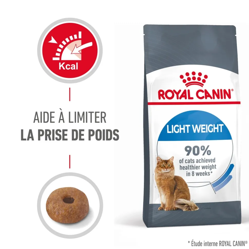 ROYAL CANIN - Croquettes chat Adulte limite prise de poids Light Weight 3kg