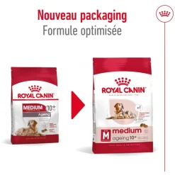 ROYAL CANIN - Croquettes chien taille moyenne de +10 ans Medium Ageing 3kg