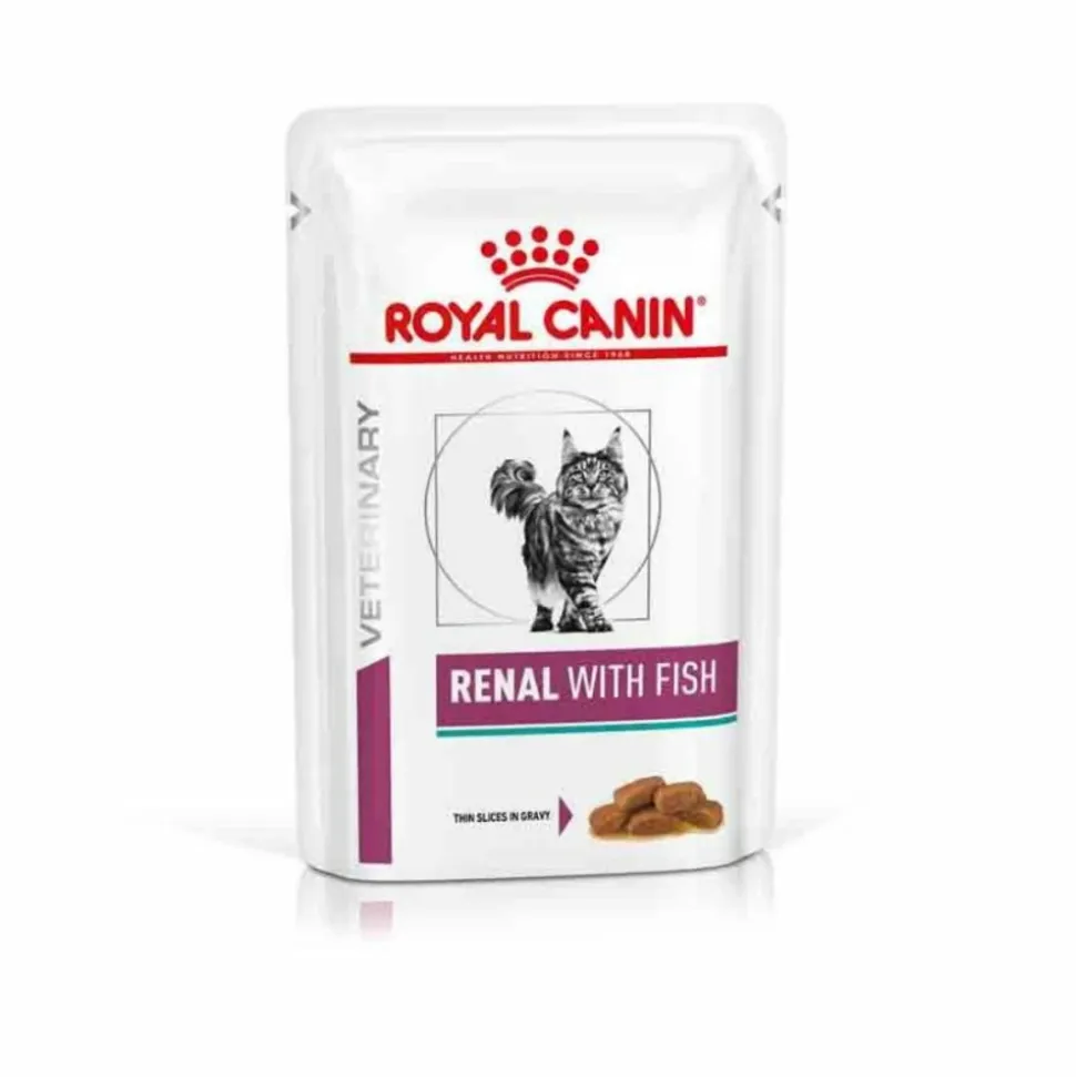 ROYAL CANIN - Patée chat veterinary cat renal thon - royal canin 12*85 g