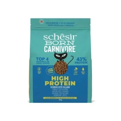 SCHESIR - Croquette chat hareng et saumon - schesir born carnivore 255 g