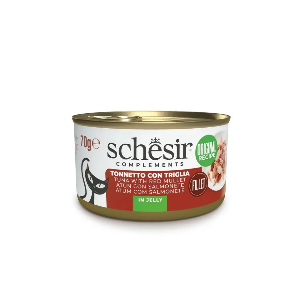 SCHESIR - Gelee thon/rouget schesir chat 70 g