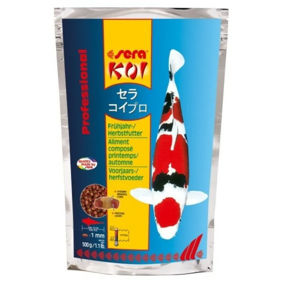 SERA - Printemps/ automne 500g sera koi professional aliment composé