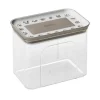 STEFANPLAST - Boite à friandises hermétique taupe 1.2 litres pour chien ou chat