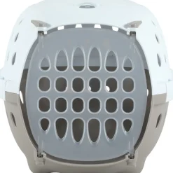 STEFANPLAST - Cage de transport smart chic taupe max 6 kg pour petit chien et chat