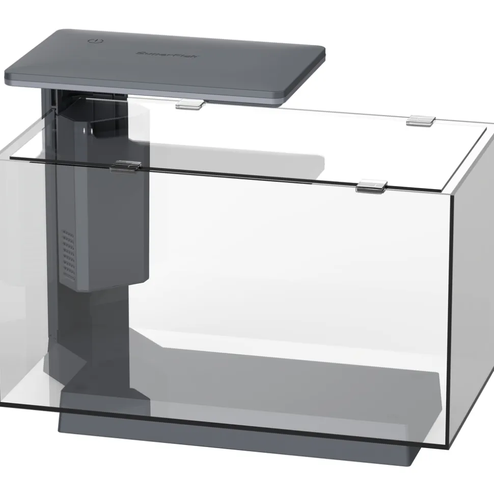 SUPERFISH - Aquarium Quadro 40, coloris noir - L.45xP.25xH.35,7cm