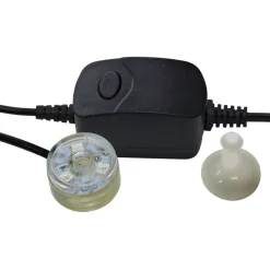 SUPERFISH - Eclairage d'aquarium, spot LED multicolore submersible - H.5xD.5cm