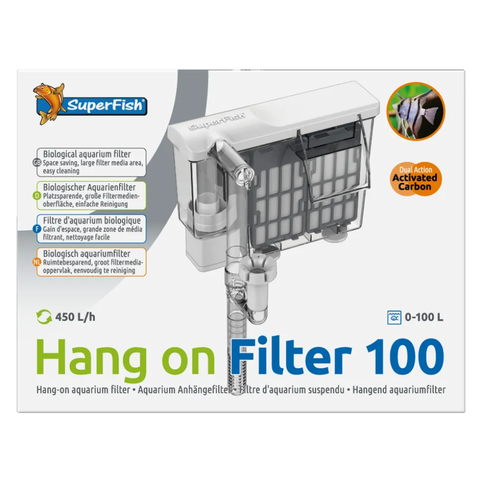 SUPERFISH - Filtre d'aquarium suspendu Hang on Filter 100