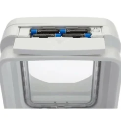 SUREFLAP - Chatiere a puce électronique dualscan - blanc - 142 mm x 120 mm (mémorisation d'un maximum de 32 puces)