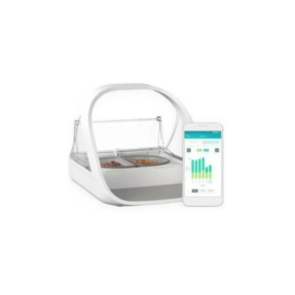 SUREFLAP - Surefeed distributeur de nourriture a puce électronique connecté - blanc (livré sans le hub)