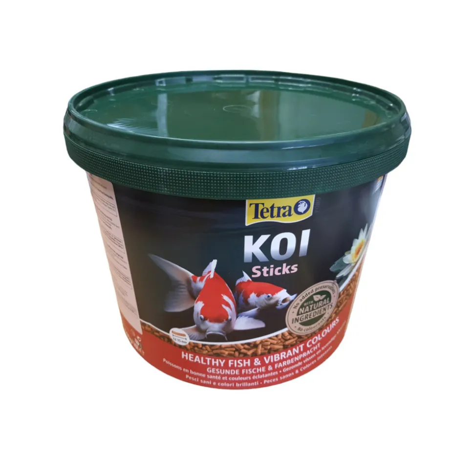 TETRA - Aliment complet flottant koï stick 10 litres , 1,5 kg pour carpes koï de ba