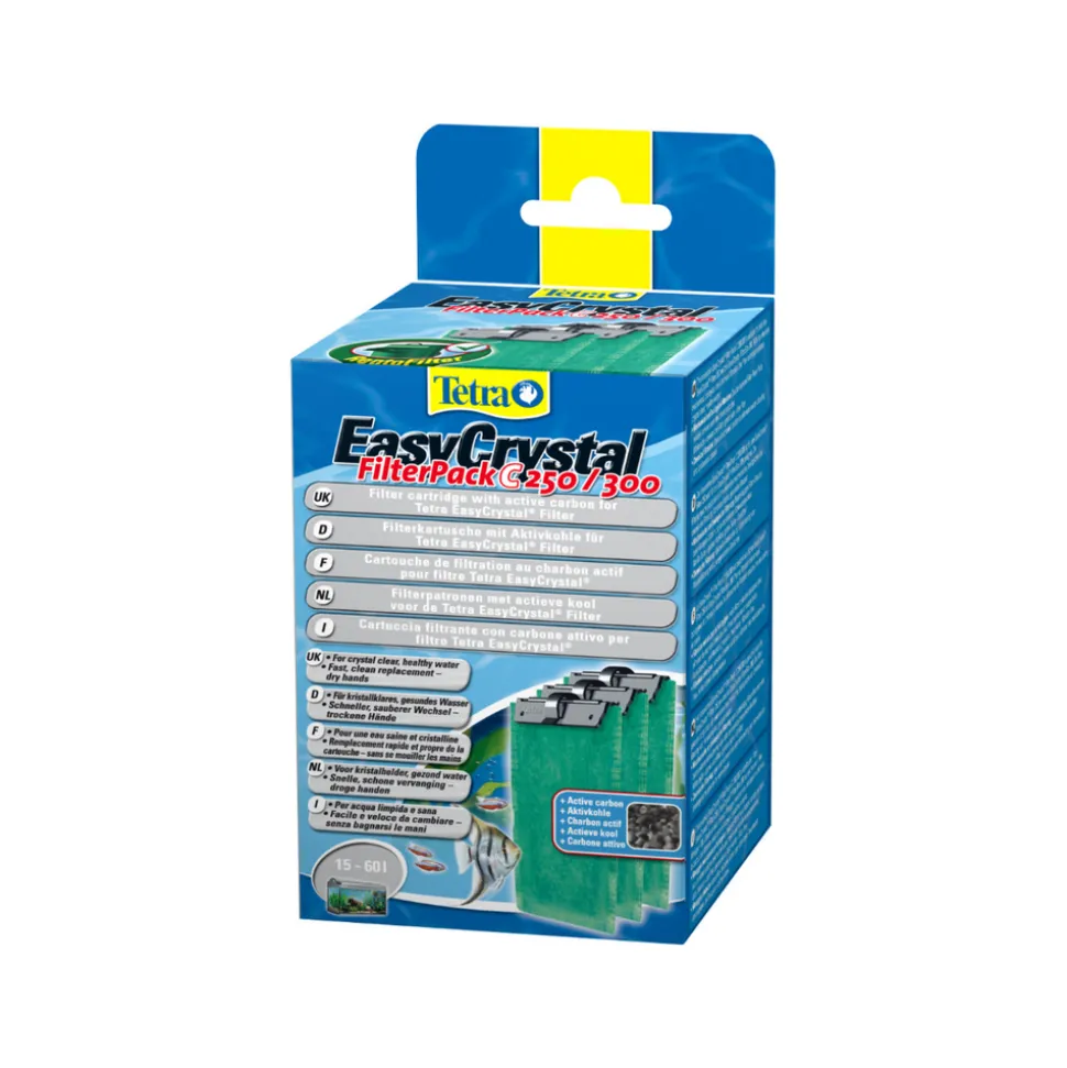 TETRA - Cartouche de filtration au charbon filterpack charbon 250/300