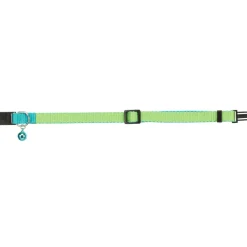 TRIXIE - Collier bicolore, avec une clochette couleur aléatoire pour chat