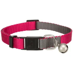 TRIXIE - Collier bicolore, avec une clochette couleur aléatoire pour chat