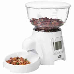 TRIXIE - Distributeur automatique de croquettes chien et chat TX7 - 5 litres