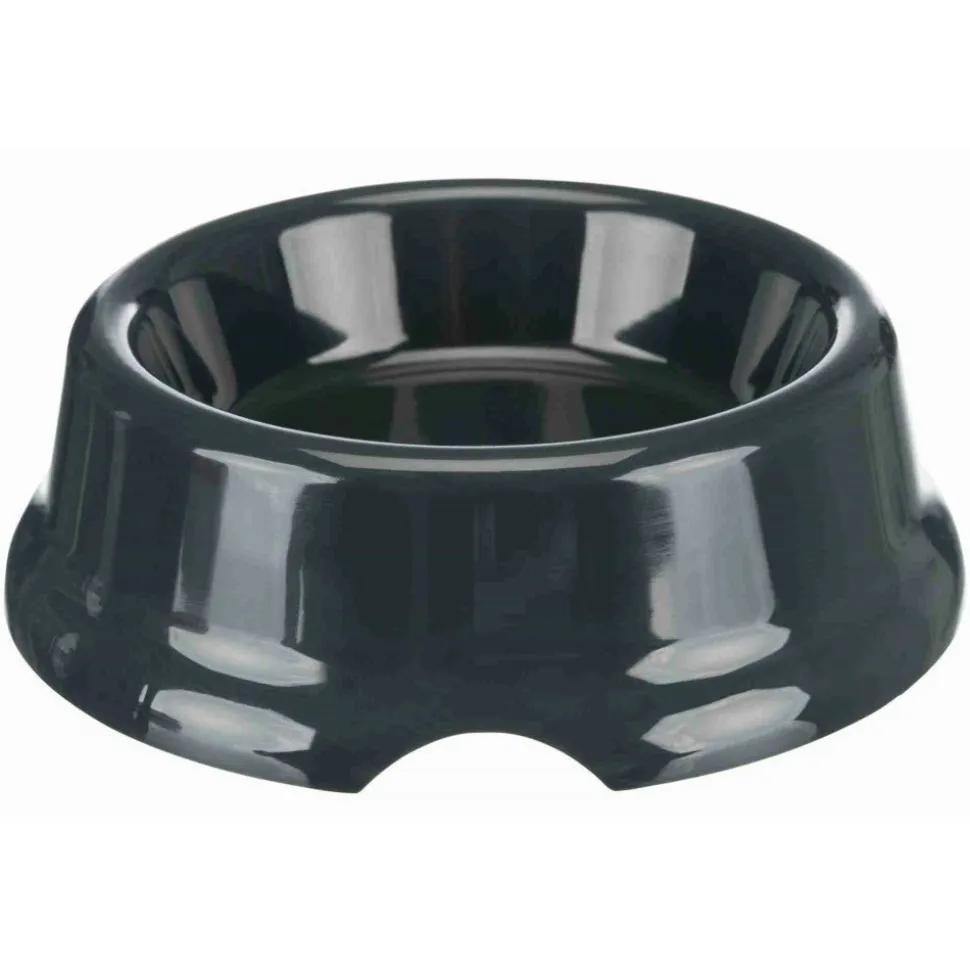TRIXIE - Gamelle en plastique 0,25l ø 10 cm couleur aléatoire pour chien ou chat