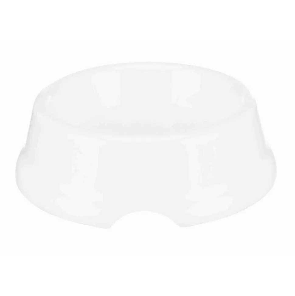 TRIXIE - Gamelle en plastique 0,25l ø 10 cm couleur aléatoire pour chien ou chat