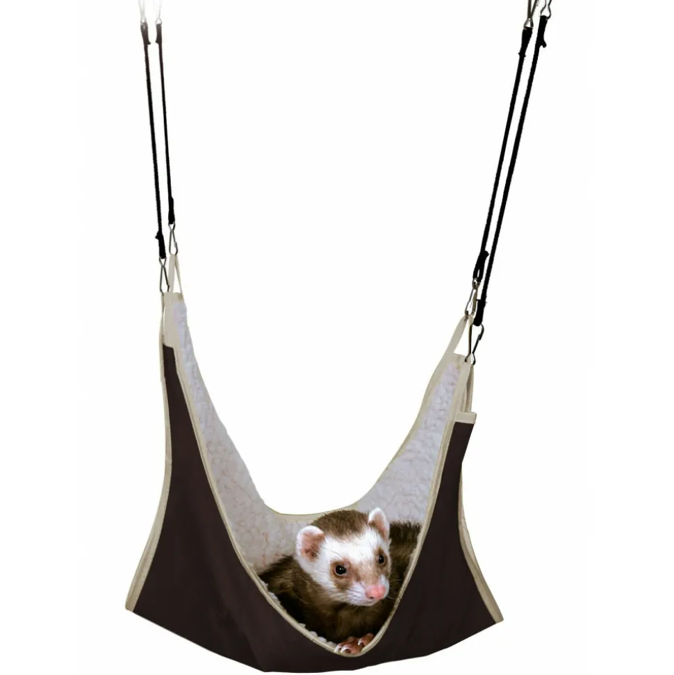 TRIXIE - Hamac pour rat furet et octodons - couleur aléatoire - 30 x 30 cm