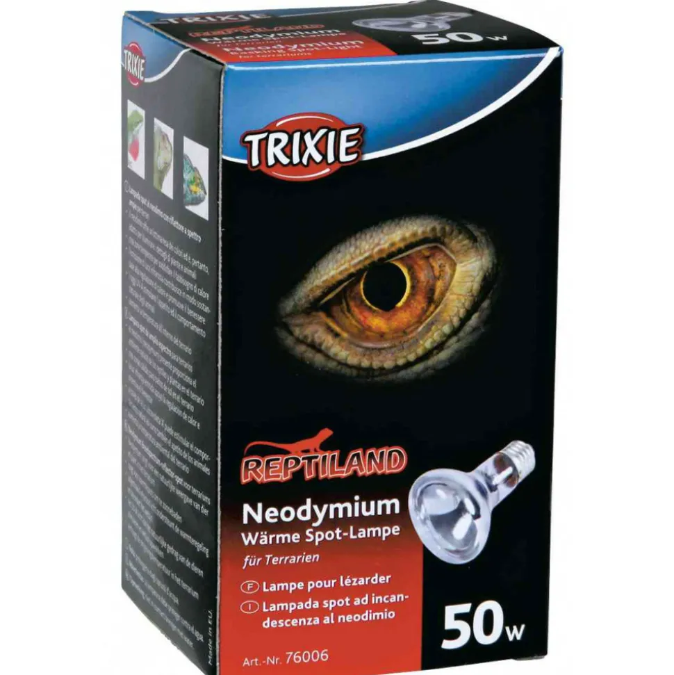 TRIXIE - Lampe spot neodymium à chaleur 50 w pour reptile
