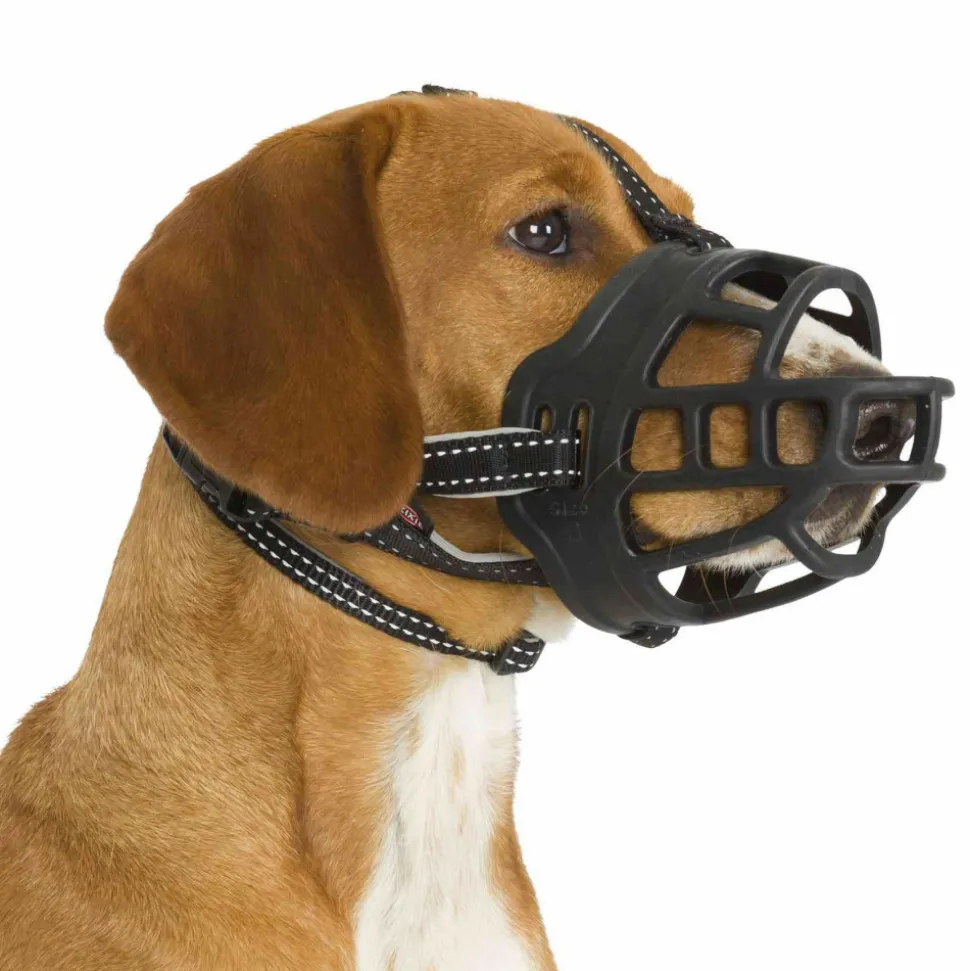 TRIXIE - Museliere trixie muzzle flex - caoutchouc - taille l/xl - noir