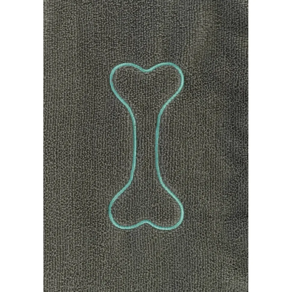 TRIXIE - Serviette absorbante avec pochettes pour les mains pour chien