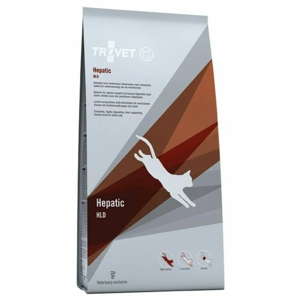 TROVET - Aliments pour chat trovet hepatic hld adulte poulet 3 kg