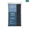 TRUFFY - Sable coloré pour aquarium d'eau douce Truffy bleu/noir 12Kg