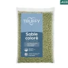 TRUFFY - Sable coloré pour aquarium d'eau douce Truffy vert 1Kg