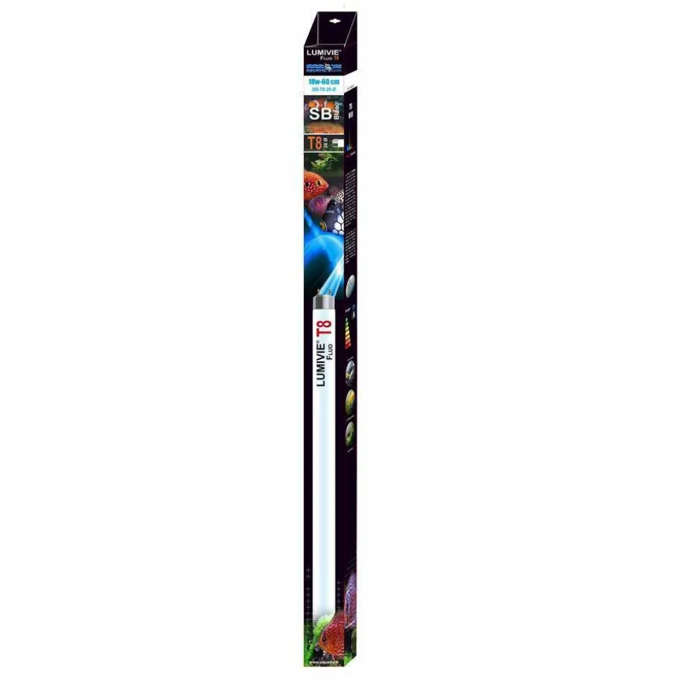 Tube lumivie blanc 60 cm
