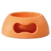 UNITED PETS - Mangeoire pour chiens pappy 1,1 l orange polypropylène 24.5 cm