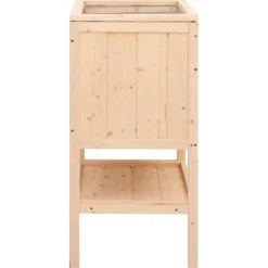 VIDAXL - Cage à hamster 55x40x80 cm bois massif de sapin