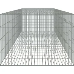 VIDAXL - Cage à lapin 5 panneaux 273x79x54 cm fer galvanisé