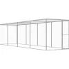 VIDAXL - Cage pour chat 6x1,5x1,5 m acier galvanisé
