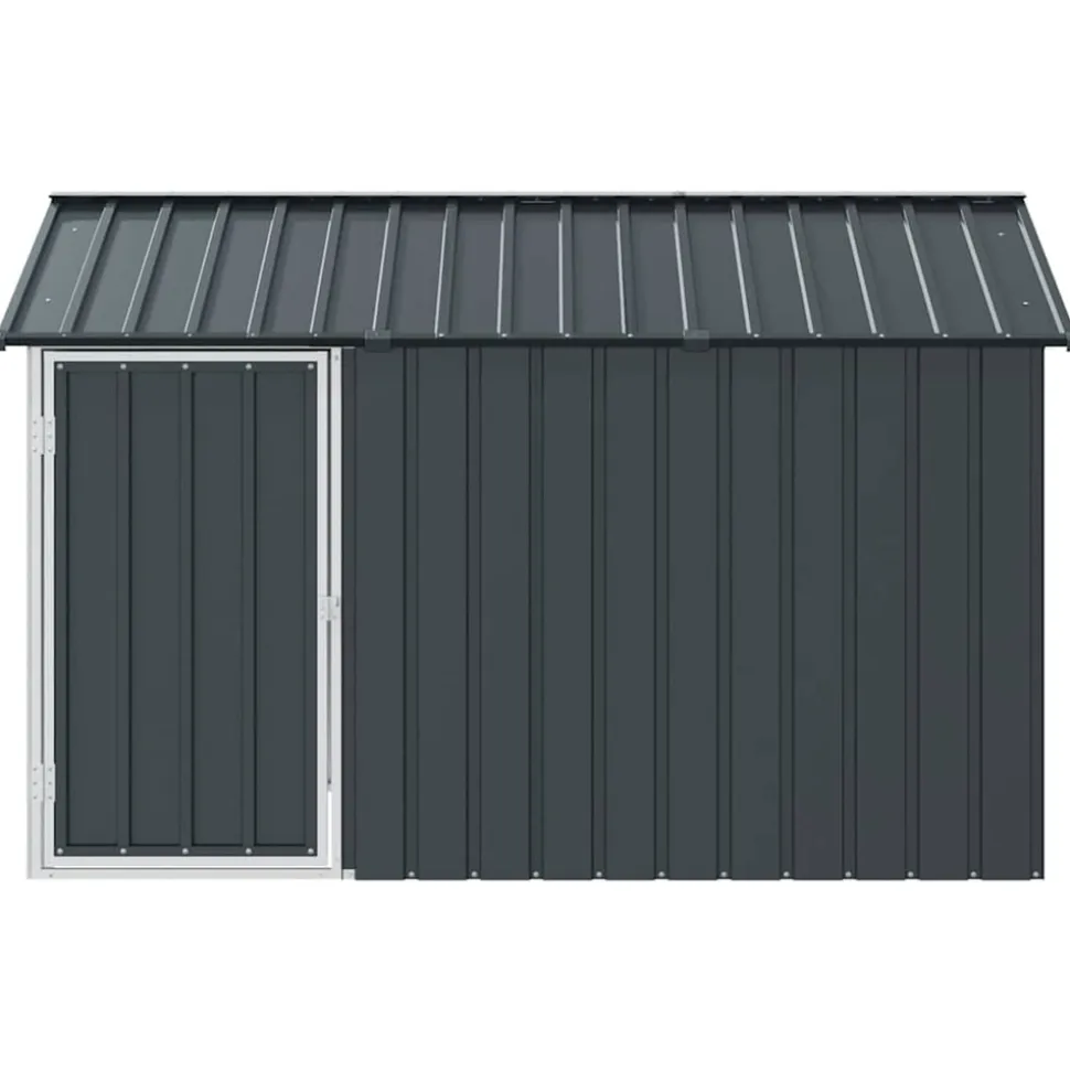 VIDAXL - Cage pour oiseaux anthracite 215 x 112 x 141 cm acier galvanisé