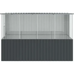 VIDAXL - Cage pour oiseaux anthracite 154 x 307 x 200 cm acier galvanisé