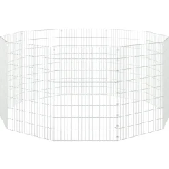 VIDAXL - Enclos d'animaux en liberté 10 panneaux 54x80 cm fer galvanisé