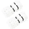 VIDAXL - Filets à foin 2 pcs rond blanc 100x100 cm pp