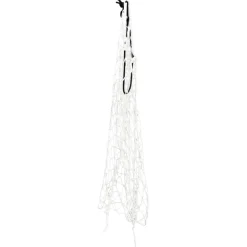 VIDAXL - Filets à foin 2 pcs rond blanc 75x75 cm pp