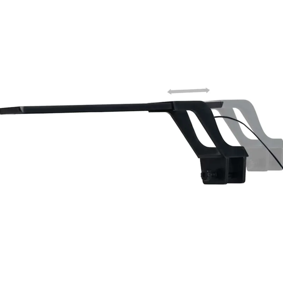VIDAXL - Lampe à led d'aquarium avec pince 35-55 cm bleu et blanc