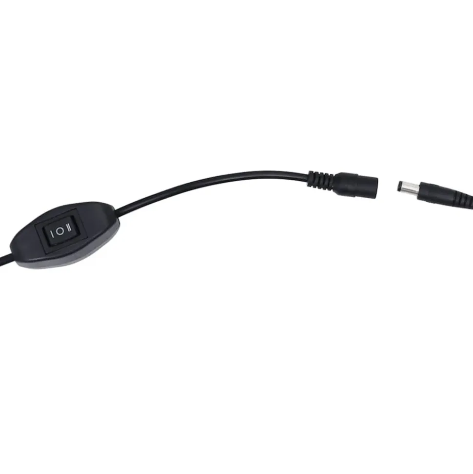 VIDAXL - Lampe à led d'aquarium avec pinces 55-70 cm bleu et blanc