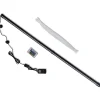 VIDAXL - Lampe led de bulles d'aquarium rvb 107 cm