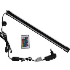 VIDAXL - Lampe led de bulles d'aquarium rvb 48 cm