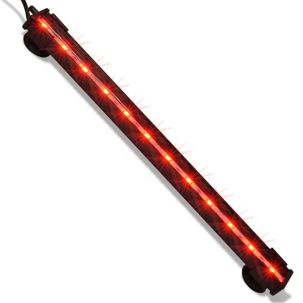 VIDAXL - Lampe led rvb de bulles submersible d'aquarium 32 cm