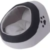 VIDAXL - Lit pour chats gris et noir l