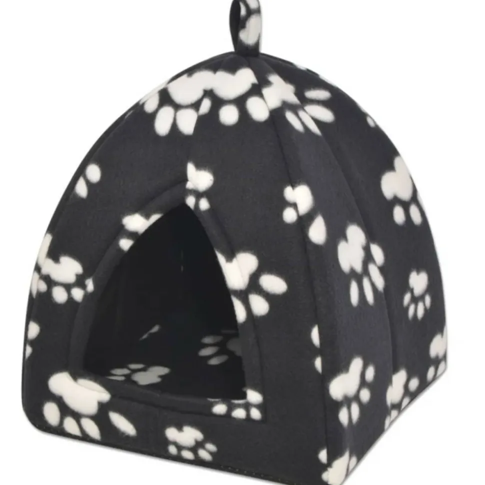 VIDAXL - Lit pour chats taille l noir