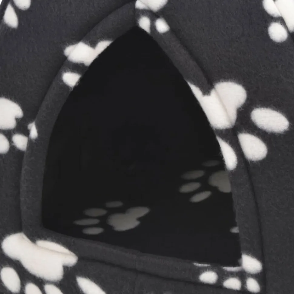 VIDAXL - Lit pour chats taille l noir