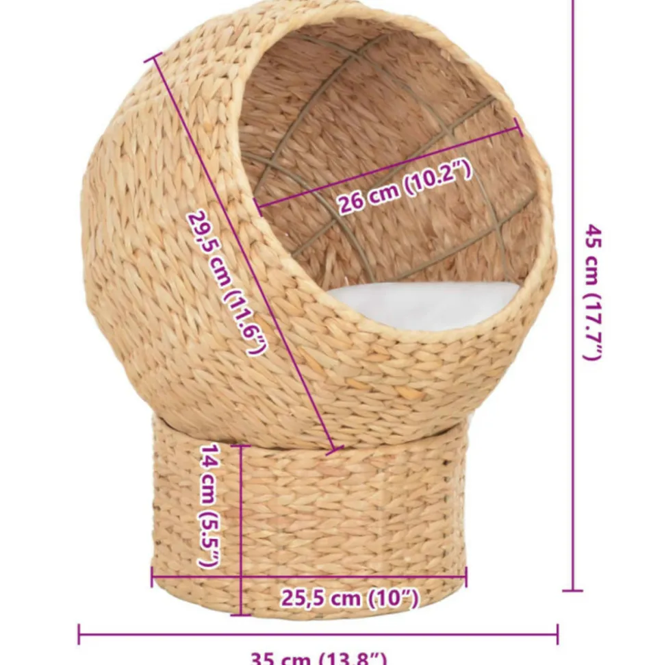 VIDAXL - Panier à chat herbiers marins