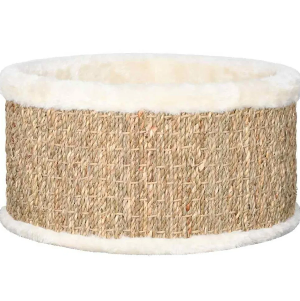 VIDAXL - Panier pour chat rond 36 cm herbiers marins
