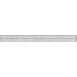 VIDAXL - Poulailler d extérieur 3x24x2 m acier galvanisé